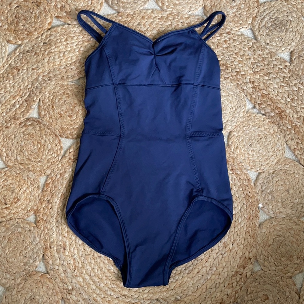 ivivva dance leotard - navy - size 12